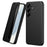 For Samsung Galaxy S26+ Case Smart View Window Leather Phone Cover - Black - 1