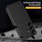 For Samsung Galaxy S26+ Case Smart View Window Leather Phone Cover - Black - 6