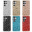 For Samsung Galaxy S26 Ultra Case Electroplating TPU + PC Sparkling Glitter Phone Back Cover - Rose Gold - 7