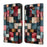 For Samsung Galaxy A57 5G Wallet Case Foldable Stand Pattern Printing Leather Flip Phone Cover - Colorful Brick Pattern - 1