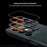 XUNDD For Realme C85 5G Case Dropproof TPU + Acrylic Clear Back Phone Cover - Black - 4