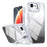 For iPhone 17e / 16e Magnetic Case Gradient Glitter Shockproof TPU PC Phone Cover Compatible with MagSafe - Black - 1