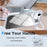 For iPhone 17e / 16e Magnetic Case Gradient Glitter Shockproof TPU PC Phone Cover Compatible with MagSafe - Black - 4