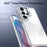 For Samsung Galaxy S25 Ultra Magnetic Case Gradient Glitter Shockproof TPU PC Phone Cover - White - 5