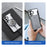 DUX DUCIS For Samsung Galaxy S26 Magnetic Case  Skin X Pro Series Flip Leather Cover - Black - 4