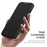 DUX DUCIS For Samsung Galaxy S26 Magnetic Case  Skin X Pro Series Flip Leather Cover - Black - 5