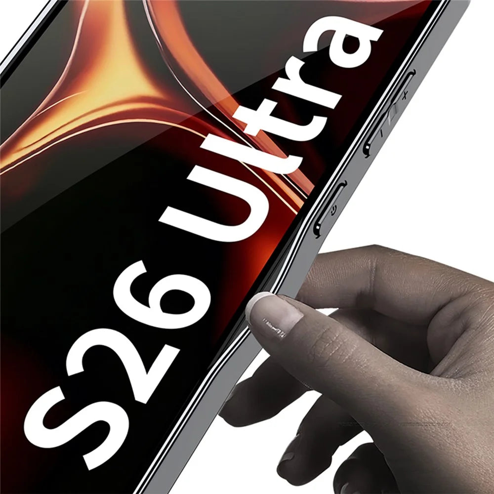 GKK For Samsung Galaxy S26 Ultra Case X Shape Design Protective Hybrid Phone Cover - Black - 6