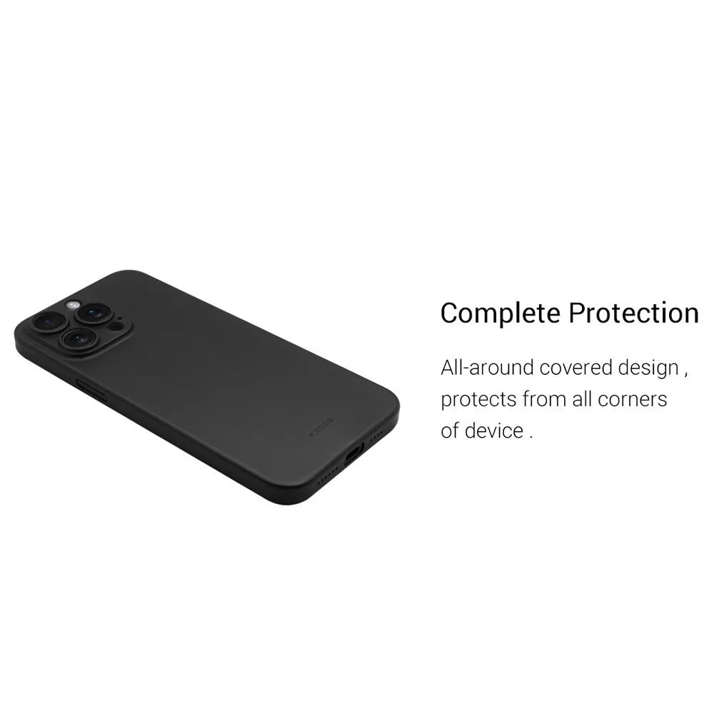 KZDOO Air Skin Series for iPhone 13 Pro Case Frosted Back Ultra Thin PP Phone Cover - Blue - 3