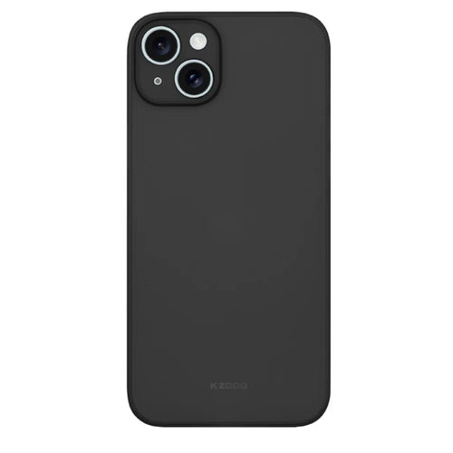 KZDOO Air Skin Series for iPhone 13 Case Frosted Back Ultra Thin PP Phone Cover - Black - 1