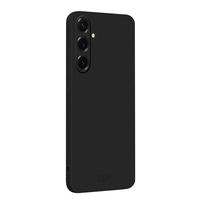 MOFI For Samsung Galaxy S26 Case  Skin Touch Soft TPU Protective Phone Cover - Black - 1