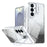 Magnetic Case For Samsung Galaxy S25  /  S24 Gradient Glitter Shockproof TPU PC Phone Cover - Black - 1