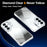 Magnetic Case For Samsung Galaxy S25  /  S24 Gradient Glitter Shockproof TPU PC Phone Cover - Black - 2