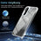 For Samsung Galaxy S25 Edge Magnetic Case Gradient Glitter Shockproof TPU PC Phone Cover - Black - 7