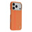 X-LEVEL For iPhone 17 Pro Case Compatible with MagSafe Lacquered "Horse" Character Carbon Nanofiber PC Phone Cover - Orange - 1