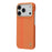 X-LEVEL For iPhone 17 Pro Case Compatible with MagSafe Lacquered "Horse" Character Carbon Nanofiber PC Phone Cover - Orange - 4