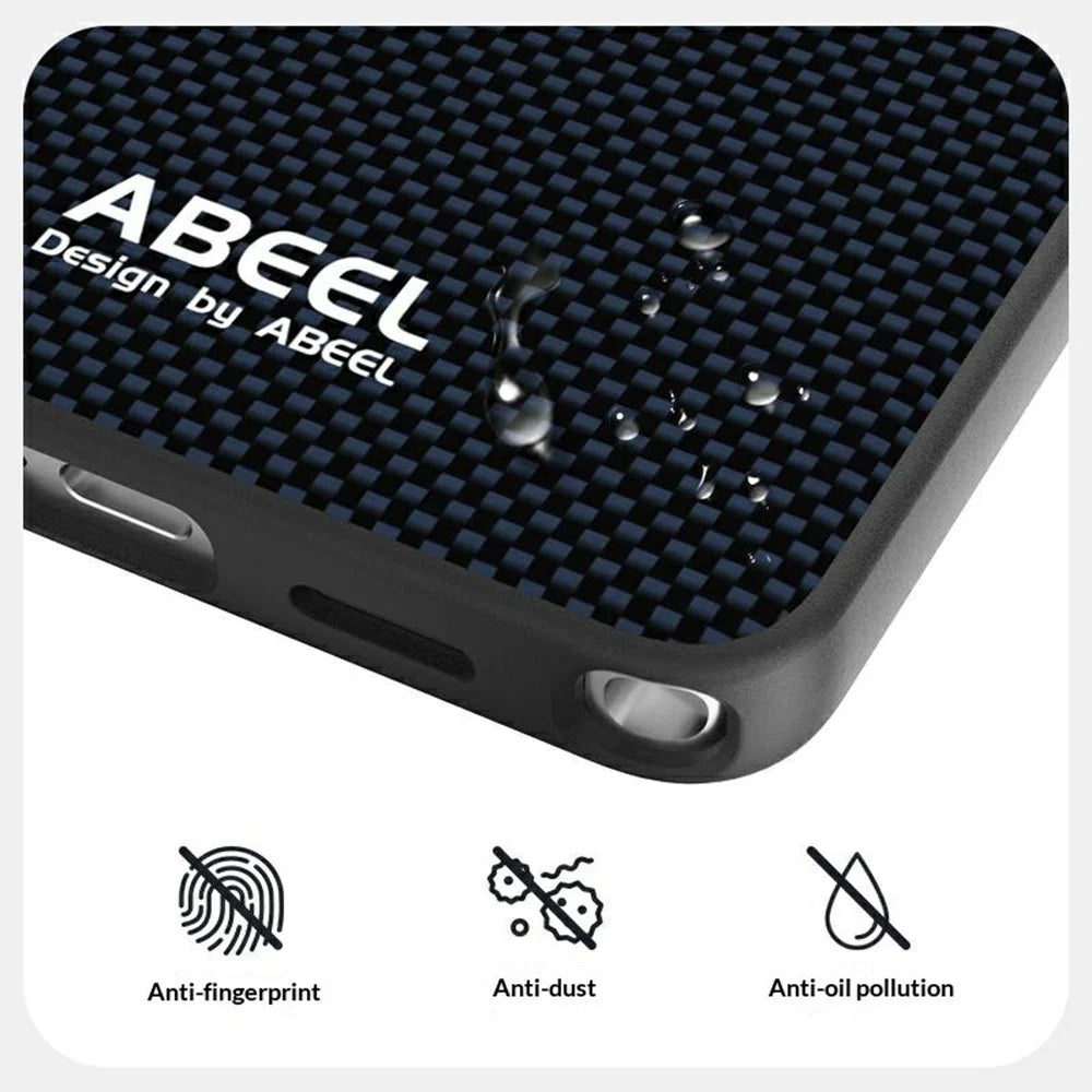 ABEEL For Samsung Galaxy S26+ Magnetic Case Printed PC TPU Aluminum Alloy Leather Phone Cover - Black - 4
