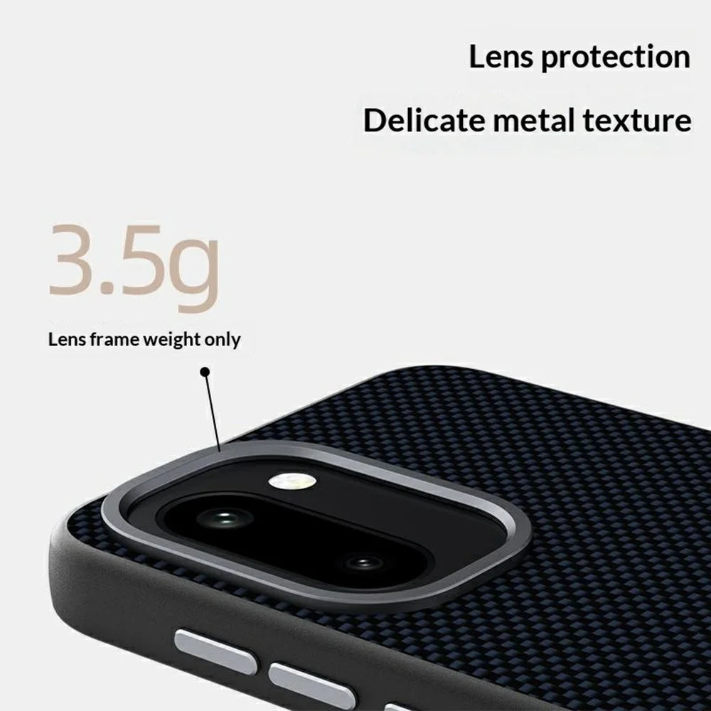 ABEEL For OnePlus 15R 5G Magnetic Case Printed PC TPU Aluminum Alloy Leather Phone Cover - Black - 5
