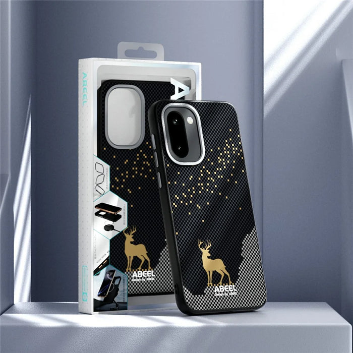 ABEEL For OnePlus 15R 5G Magnetic Case Ultra Slim PC TPU Phone Back Cover - Deer - 7