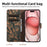For Google Pixel 9a Leather Wallet Case Bohemian-style TPU PU Phone Cover with Stand - Autumn Leaves - 2