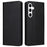 For Samsung Galaxy S26 Case RFID Blocking PU Leather Phone Wallet Cover - Black - 1