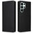 For Samsung Galaxy S26 Ultra Case RFID Blocking PU Leather Phone Wallet Cover - Black - 1