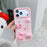 For iPhone 18 Pro Max / 17 Pro Max Silicone Case Cute 3D Cartoon Pig Pendant Shockproof Phone Back Cover - Pink - 2