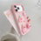 For iPhone 18 Pro Max / 17 Pro Max Silicone Case Cute 3D Cartoon Pig Pendant Shockproof Phone Back Cover - Pink - 4