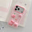 For iPhone 18 Pro Max / 17 Pro Max Silicone Case Cute 3D Cartoon Pig Pendant Shockproof Phone Back Cover - Pink - 5