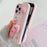 For iPhone 16 Pro Silicone Case Cute 3D Cartoon Pig Pendant Shockproof Phone Back Cover - Pink - 3