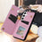 For Samsung Galaxy S26+ Case Flower Leather TPU RFID Blocking Phone Cover Card Slots - Flowers - 5