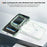 For iPhone 17 Pro Max Case Compatible with MagSafe TPU PC Acrylic Shockproof Clear Phone Back Cover - Mint Green - 4