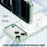 For iPhone 17 Pro Max Case Compatible with MagSafe TPU PC Acrylic Shockproof Clear Phone Back Cover - Mint Green - 5