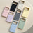 For iPhone 17 Pro Case Wave Pattern Liquid Silicone Shockproof Phone Cover - Light Cyan - 4