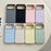 For iPhone 17 Pro Case Wave Pattern Liquid Silicone Shockproof Phone Cover - Light Cyan - 5