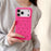 For iPhone 17 Pro Max Case with Multi Holes Four Corners Shockproof Silicone + PC Phone Back Cover - Pink - 2