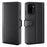For OnePlus Ace 6 5G Case Genuine Split Leather Phone Cover with Wallet Stand - Black - 1