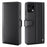 For Nothing Phone (3a) Lite 5G Case Genuine Split Leather Phone Cover with Wallet Stand - Black - 1