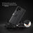 For Nothing Phone (3a) Lite 5G Case Genuine Split Leather Phone Cover with Wallet Stand - Black - 6