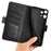 For Nothing Phone (3a) Lite 5G Case Calf Texture Leather Wallet Phone Cover - Black - 5