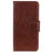 For Samsung Galaxy S26+ Phone Case Nappa Texture Split Leather Wallet Phone Cover - Brown - 6