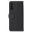 KHAZNEH For Samsung Galaxy S26+ Case Genuine Cow Leather Flip Phone Cover - Black - 7