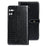 IDEWEI For Samsung Galaxy S26+ Case Crocodile Texture PU Leather Flip Phone Cover - Black - 1