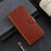 IDEWEI For Samsung Galaxy S26 Ultra Case Wallet Leather Phone Cover Crazy Horse Texture - Brown - 4