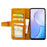 IDEWEI For Samsung Galaxy S26 Ultra Case Leather Wallet Phone Cover Stand Calf Texture - Brown - 2