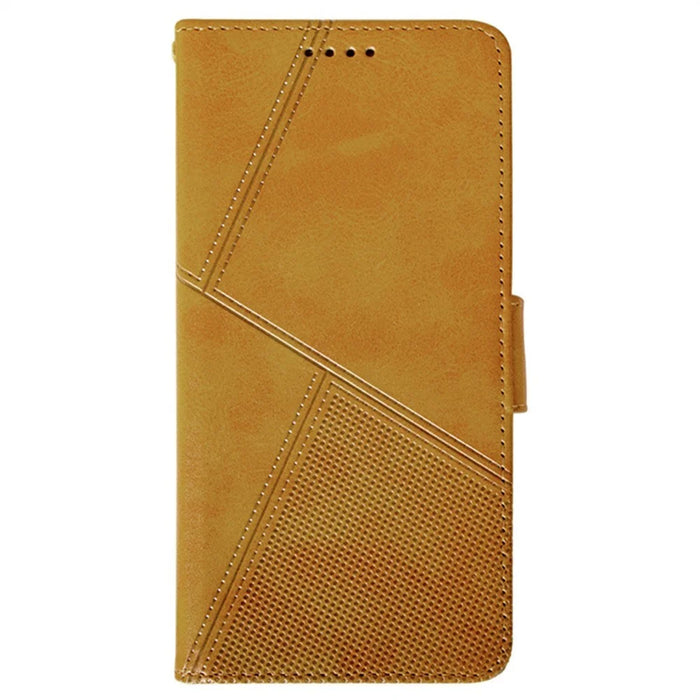 IDEWEI For Samsung Galaxy S26 Ultra Case Leather Wallet Phone Cover Stand Calf Texture - Brown - 4