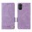 For ZTE nubia S2 Phone Case Leather Wallet Flip Phone Cover with Hardware Decor - Purple - 1