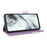 Phone Case for ZTE nubia S2R  /  S2e  /  S2 Lite Leather Wallet Flip Phone Cover with Hardware Decor - Purple - 3