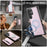JEEHOOD For Samsung Galaxy S26 Ultra Case  J12 Magnetic Detachable Zipper Wallet Kickstand Leather Back Cover Compatible with MagSafe - Pink - 6