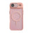 WANLONFENG For iPhone Air Magnetic Back Cover  QB1 Series PC TPU Shockproof Phone Case - Pink - 1