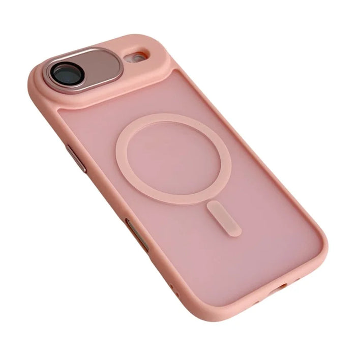 WANLONFENG For iPhone Air Magnetic Back Cover  QB1 Series PC TPU Shockproof Phone Case - Pink - 2